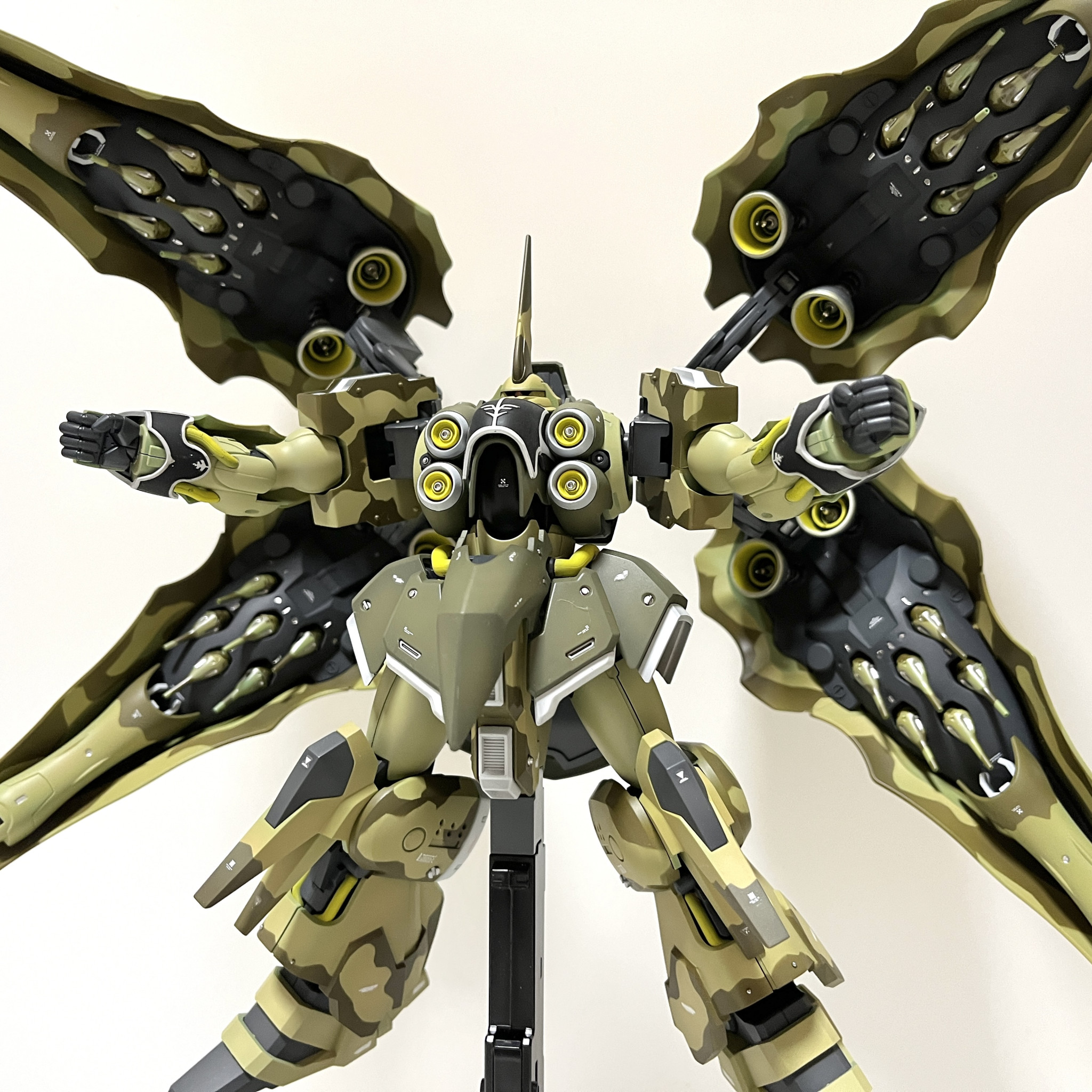 HGUC クシャトリヤ(オリジナル迷彩塗装)｜のんびりマンさんのガンプラ