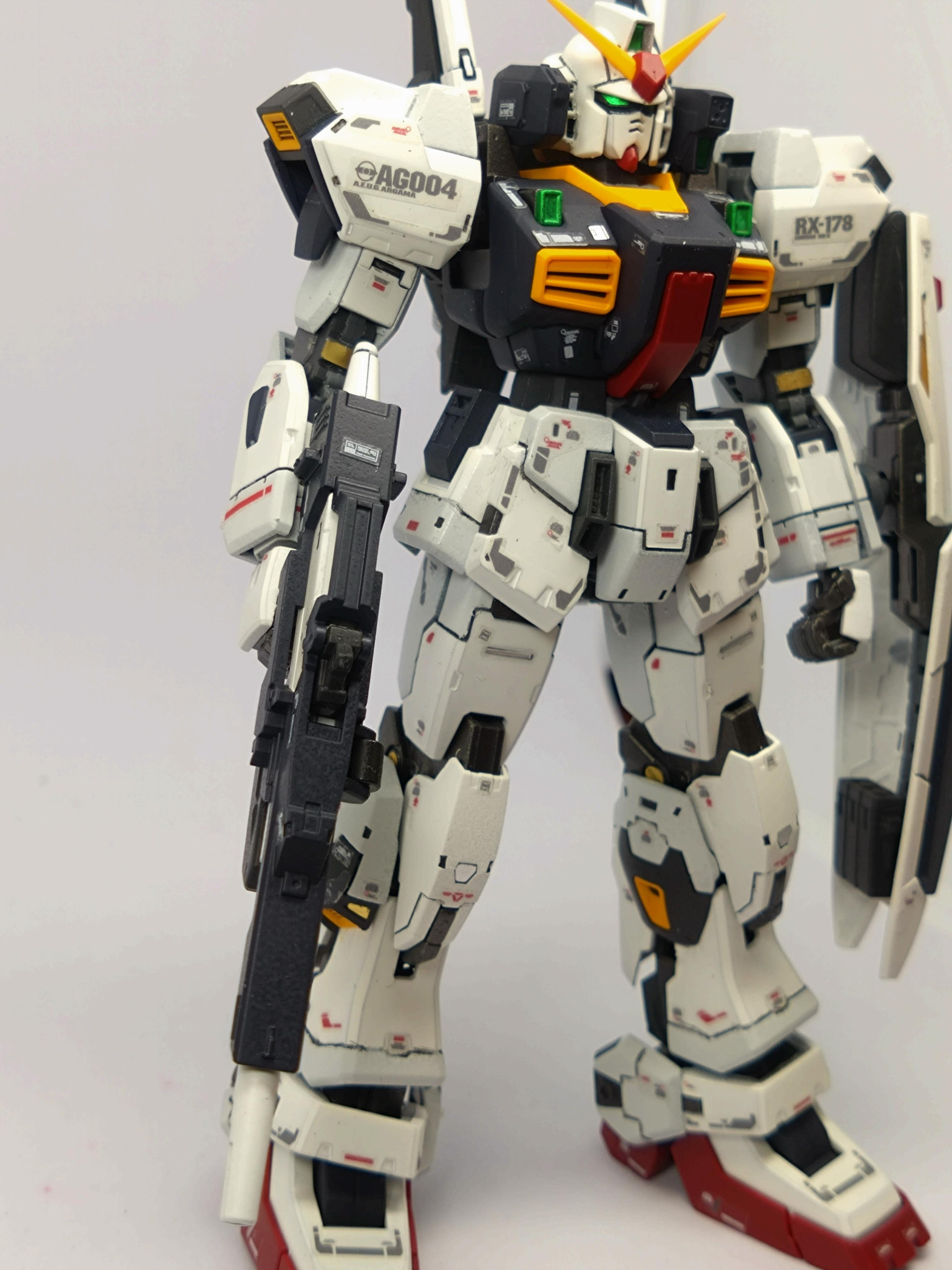 RG ガンダムMk-Ⅱ｜ゆずはる13さんのガンプラ作品｜GUNSTA（ガンスタ）