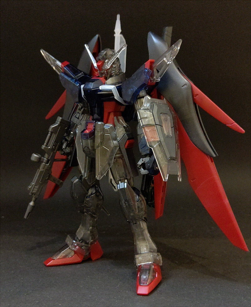 HGデスティニーガンダムSpecⅡ[クリアカラー]｜じんべえさんのガンプラ