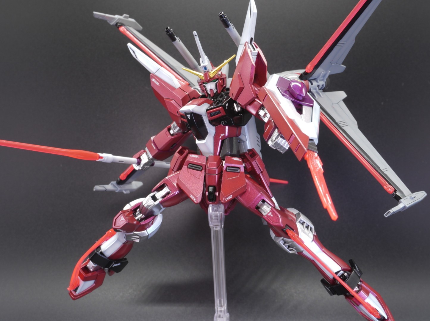 インフィニットジャスティスガンダム弐式 グラデ塗装｜plus62さんの