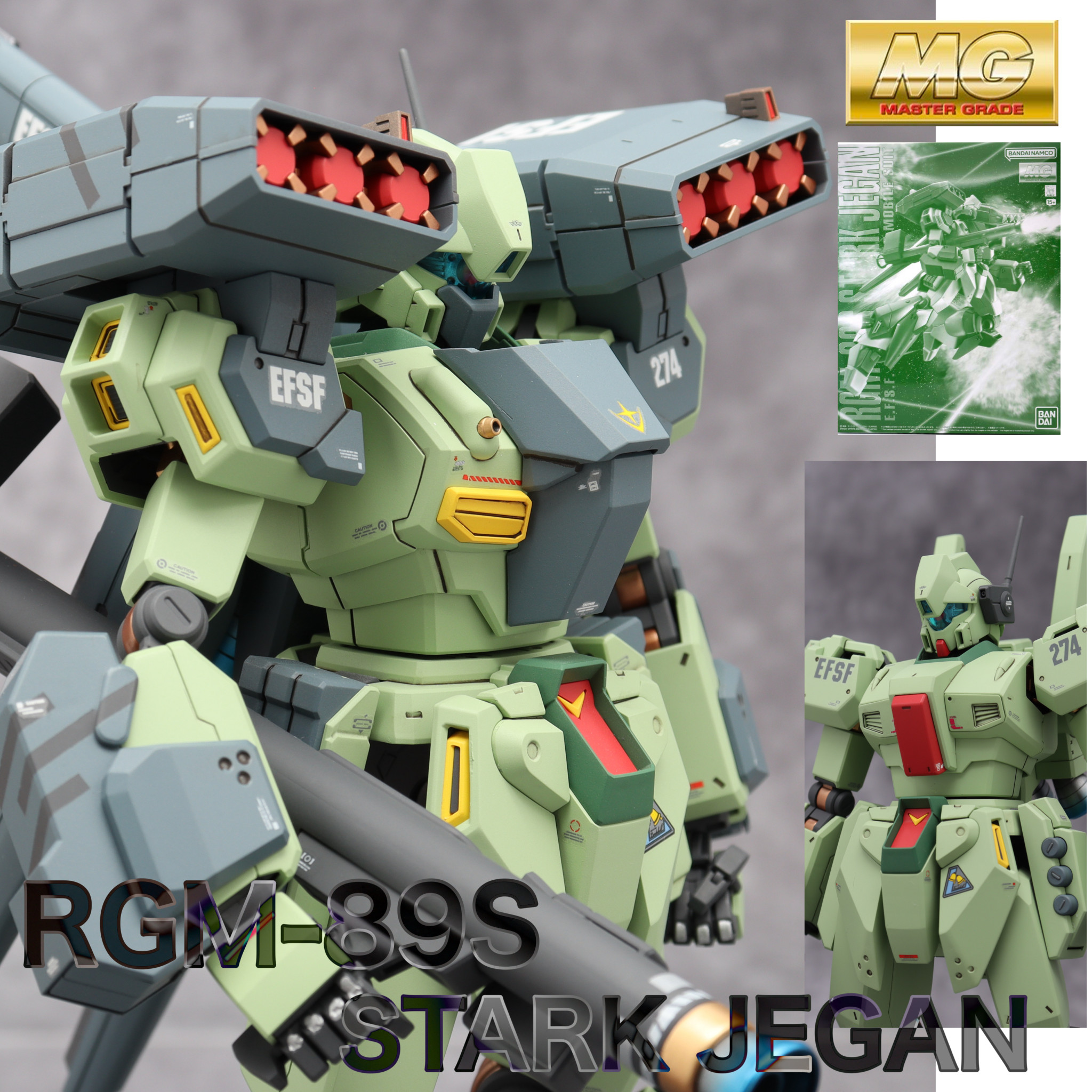 MG 1/100 RGM-89S スタークジェガン【プレミアムバンダイ】｜FUZITAKU
