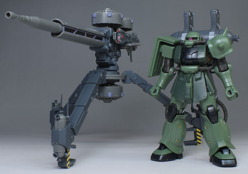 HG 量産型ザク+ビッグ・ガン（GUNDAM THUNDERBOLT Ver.） レビュー