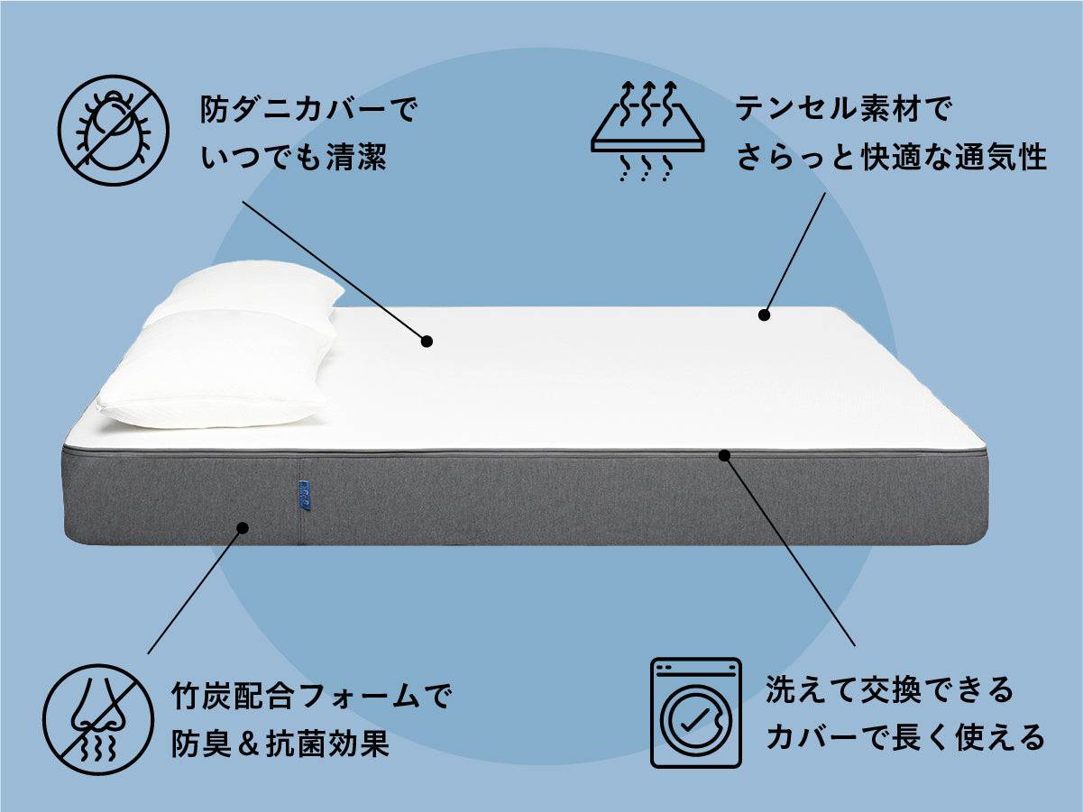 グーグースリープ【公式】｜guguマットレス｜シングル・セミダブル