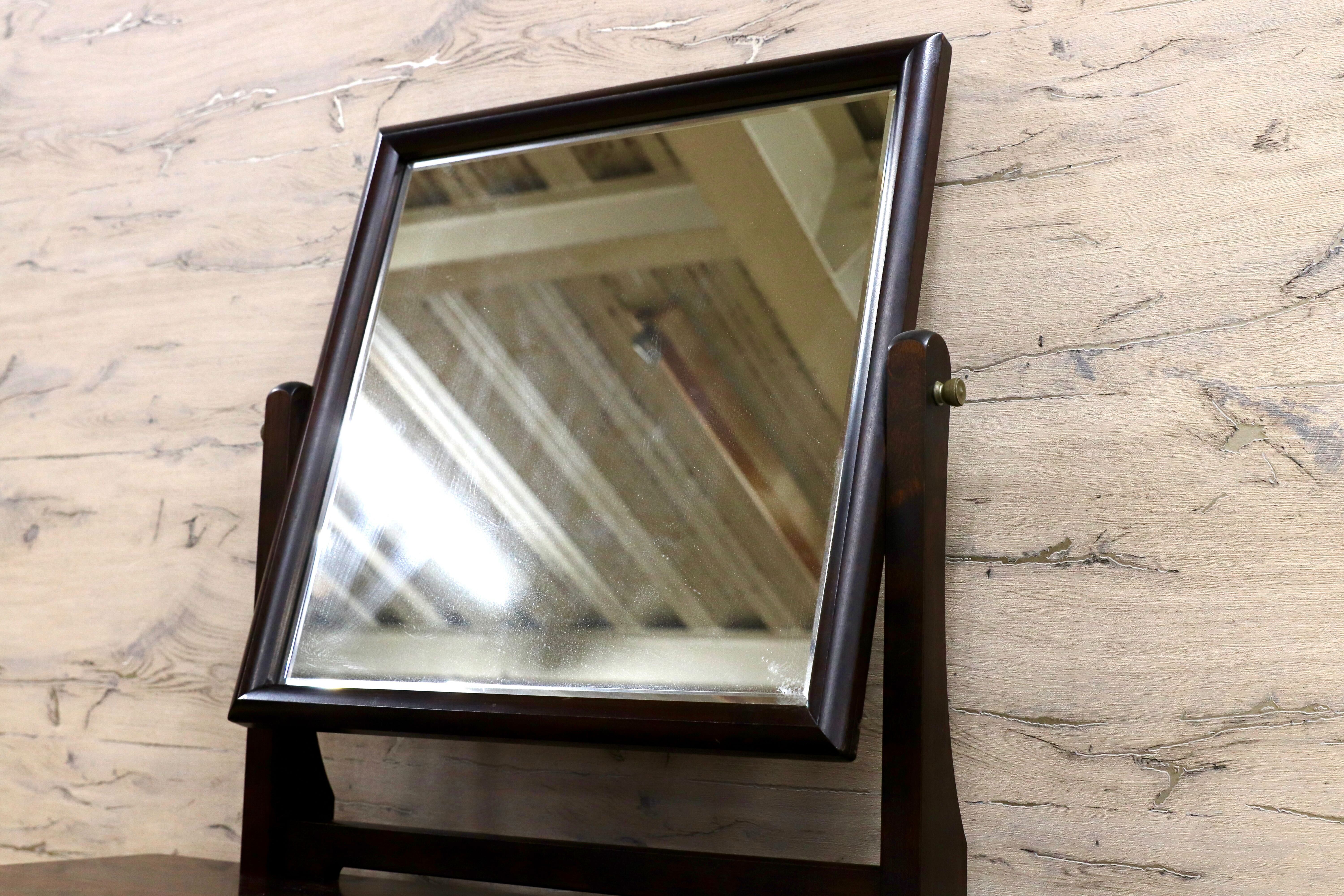 GMHS324○松本民芸家具 ドレッサー 鏡台 化粧台 和家具 ミズメザクラ