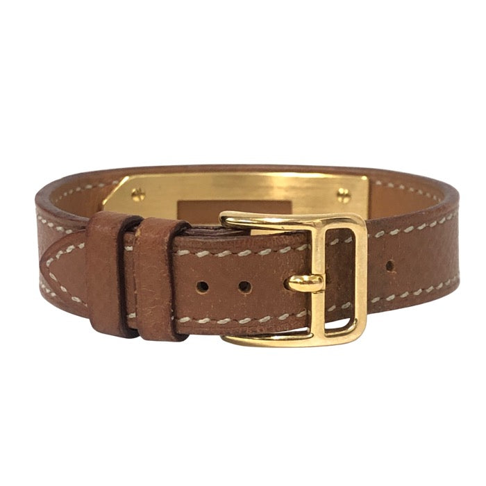 HERMES エルメス ケリーウォッチ 腕時計 ゴールド ブラウン OZ刻印