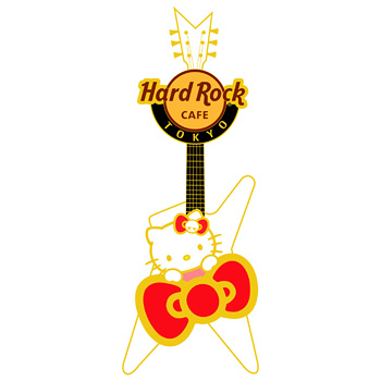 Hello Kitty Bow Guitar Pin：TOKYO | Hard Rock Cafe Japan – ハード