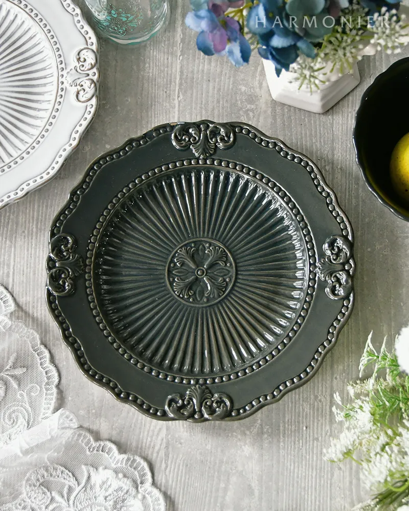 ディアナプレートダークブルーS/21cm｜輸入食器・雑貨の通販 | 輸入