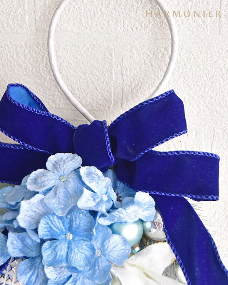 ウインターブルークリスマススワッグ｜クリスマス雑貨の通販