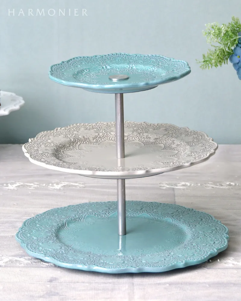 ケーキスタンド 3段の通販 | 輸入雑貨の通販ハルモニア web store