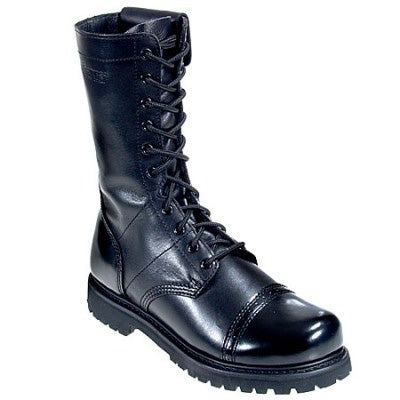 Bates 2184 Enforcer Side Zip Black Paratrooper Boots