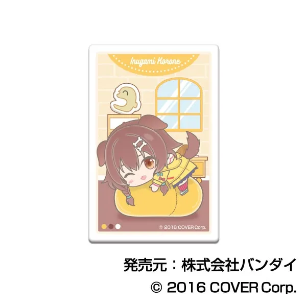 ハセ・プロ｜hololive はぐみーつ スクエアCANバッジ E BOX