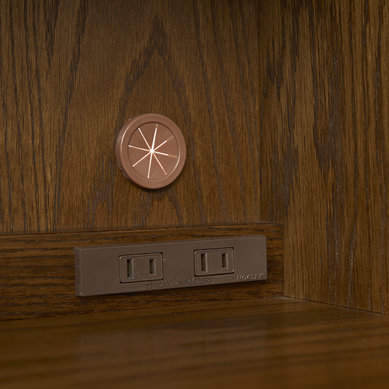 樹種で選ぶ「ライティングビューロー(スツール付)(COT-102)」 | 葉山家具