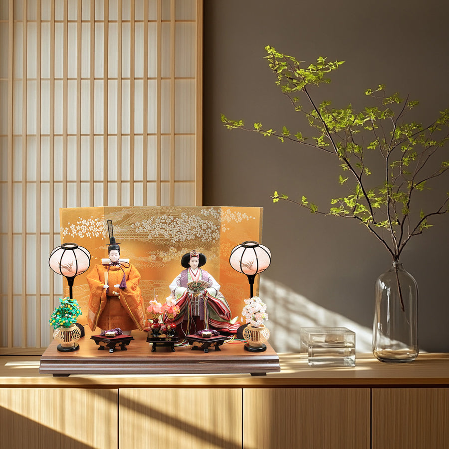 天皇即位の礼記念の雛人形 限定製作のお雛様 雛飾り【かな雛】ひな祭り