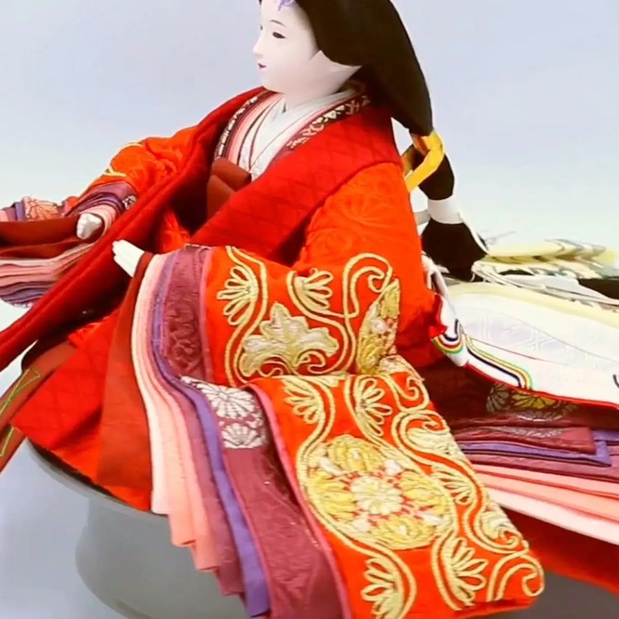 オーダーメイドできる。決める雛人形【Simple-Flower Girl かすみ雛