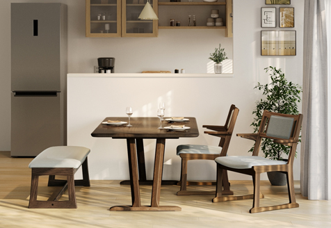 Rifaction(リファクション) l 株式会社イバタインテリア | 無垢材の家具