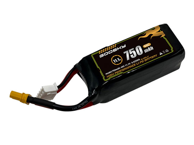 Li-Poバッテリー 11.1V 750mAh 45C（S2） | Hitec Multiplex Japan Inc.