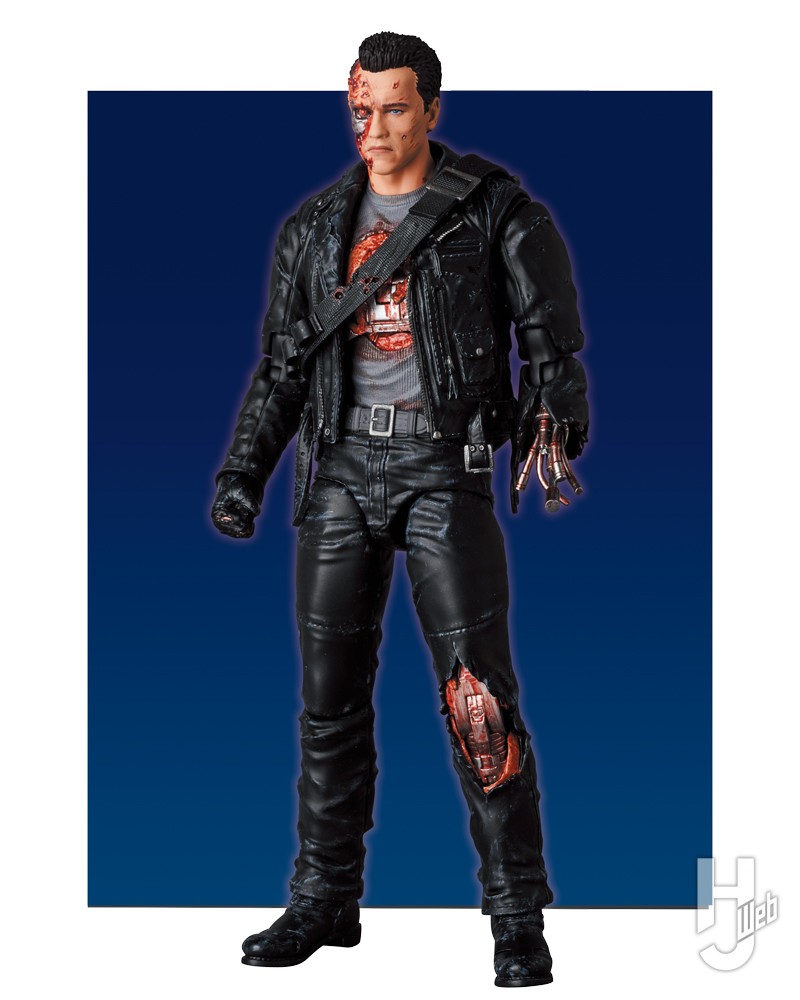 ターミネーター2』激闘のT-800を可動フィギュアでリアルに再現