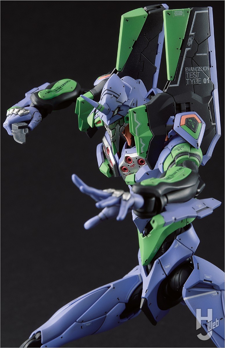 リアル感、スケール感を意識してRGエヴァ初号機をディテールアップRG