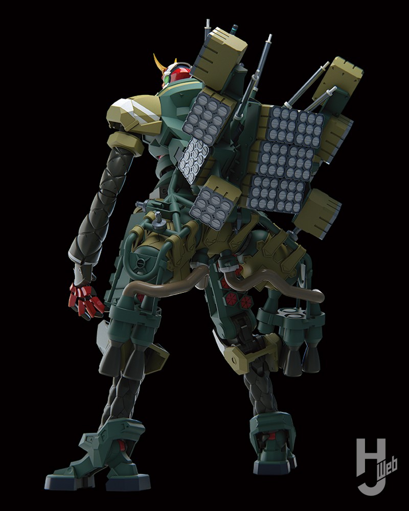 全高は約32.5cm！最終決戦仕様「新2号機α」がフル装備でプラキット化