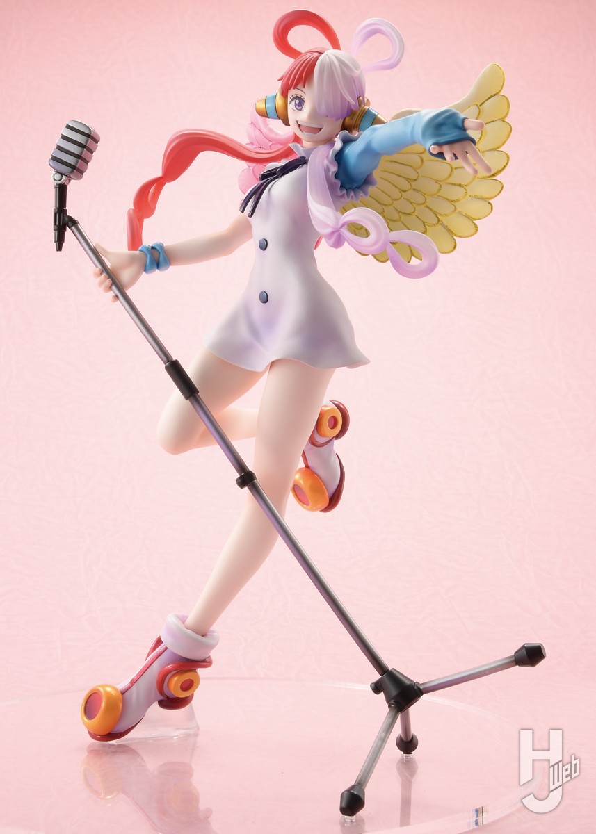 世界の歌姫” ウタがライブ感溢れる姿でP.O.Pに登場！ 差し替えパーツで