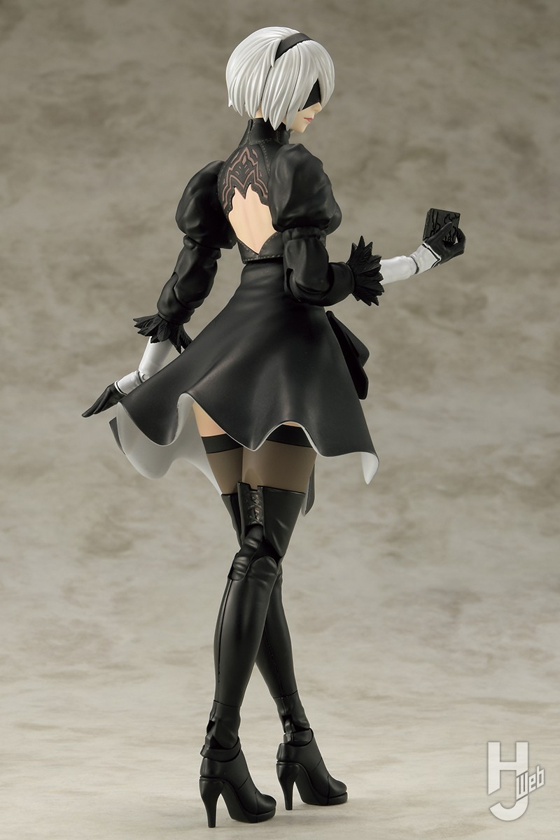 ニーア オートマタ』「2B」がプラキットで発売決定！スカートを外した