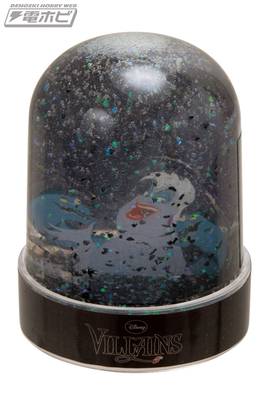 ディズニー映画のヴィラン（悪役）たちが妖しい魅力のスノードームに