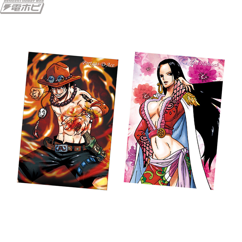 ワンピース』人気キャラクターカード付きウエハースがバンダイの食玩に