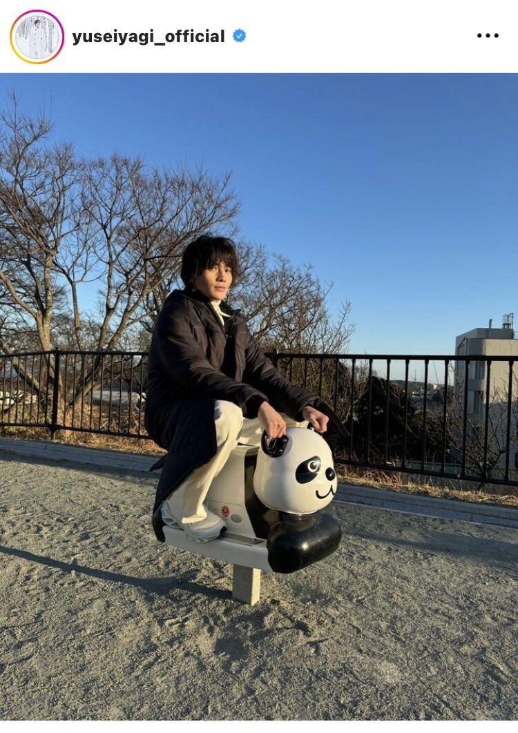 FANTASTICS八木勇征、遊具で遊ぶ姿にファン歓喜！「イケメン