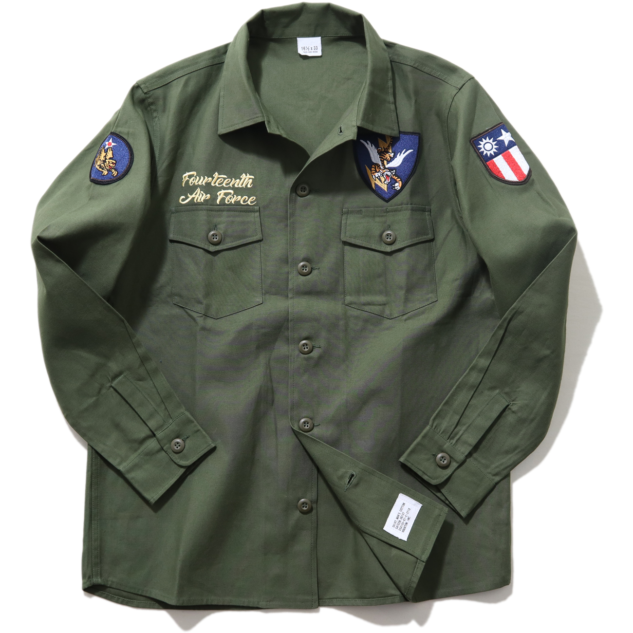 アメリカ合衆国義勇軍の伝説的部隊に彩られた『パッチアーミーシャツ