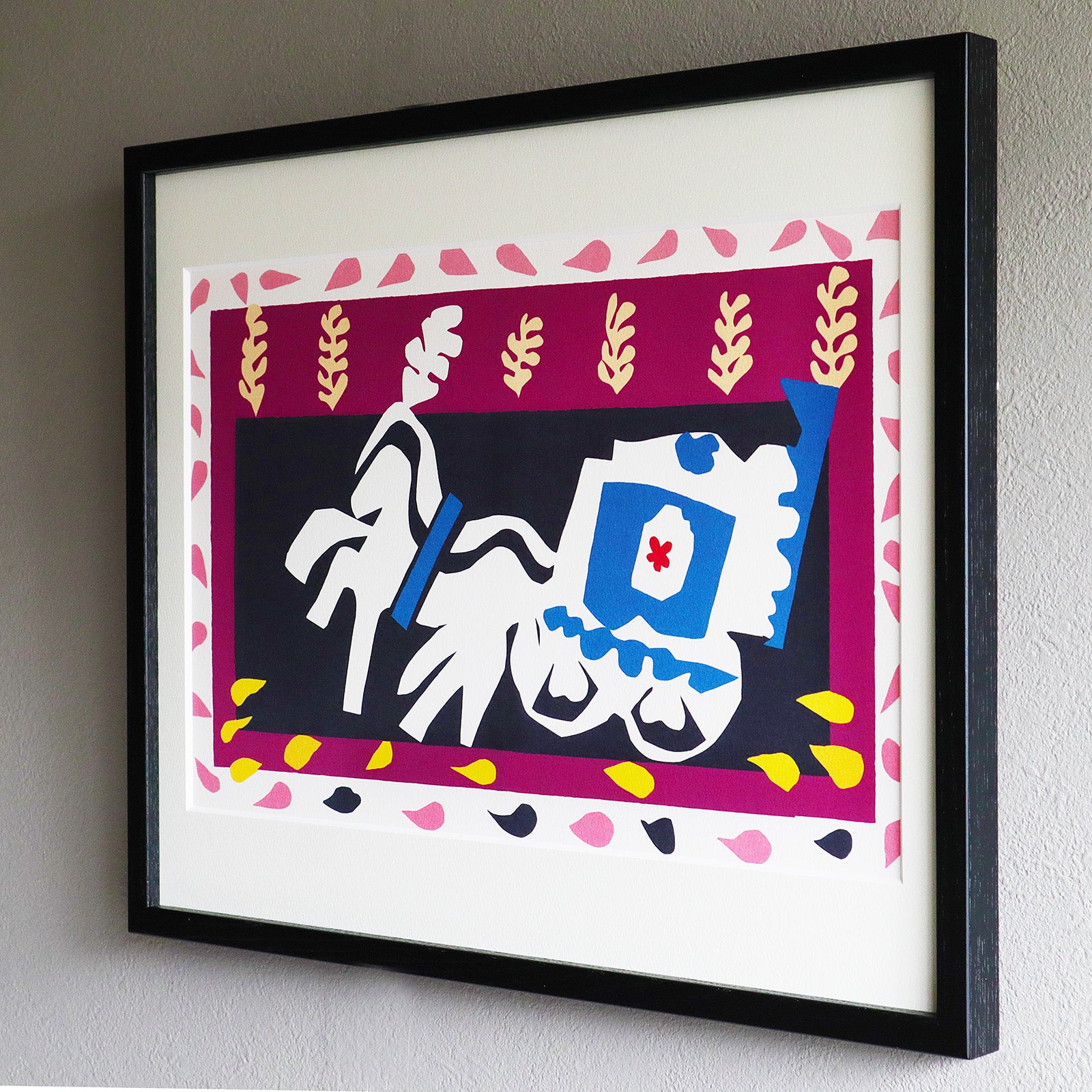 アンリ・マティス 版画集『ジャズ』「﻿﻿ピエロの埋葬」アートポスター