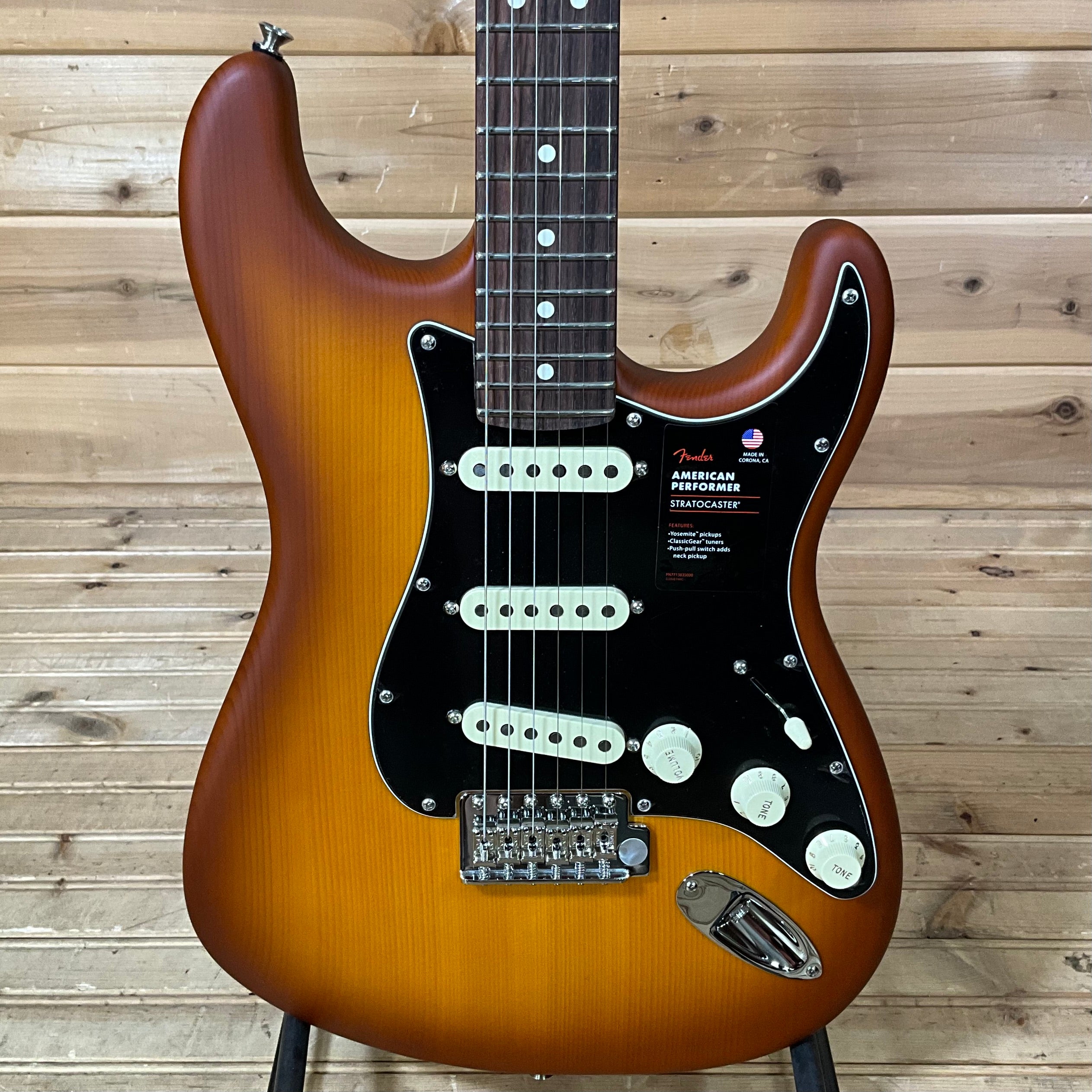 Fender Limited Edition American Performer Timber Stratocaster