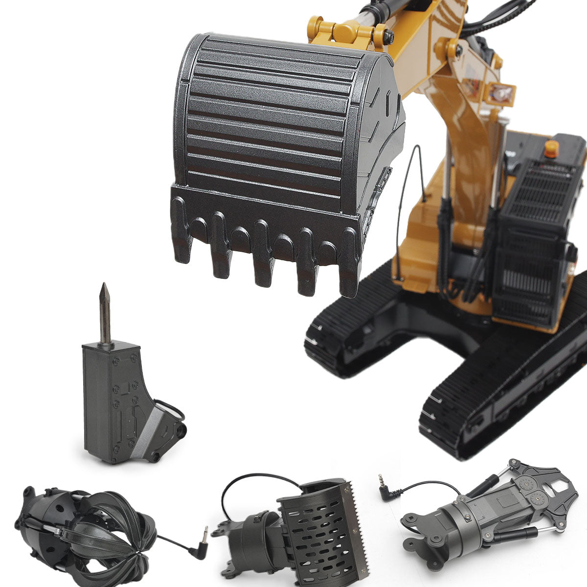 Huina 1580 V5 RC Excavator – Huina Construction Toys
