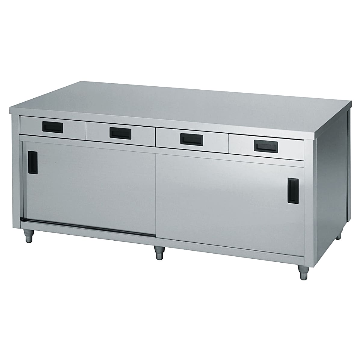 キャビネット調理台 両面引出し付両面引違戸 ACWOシリーズ｜東製作所