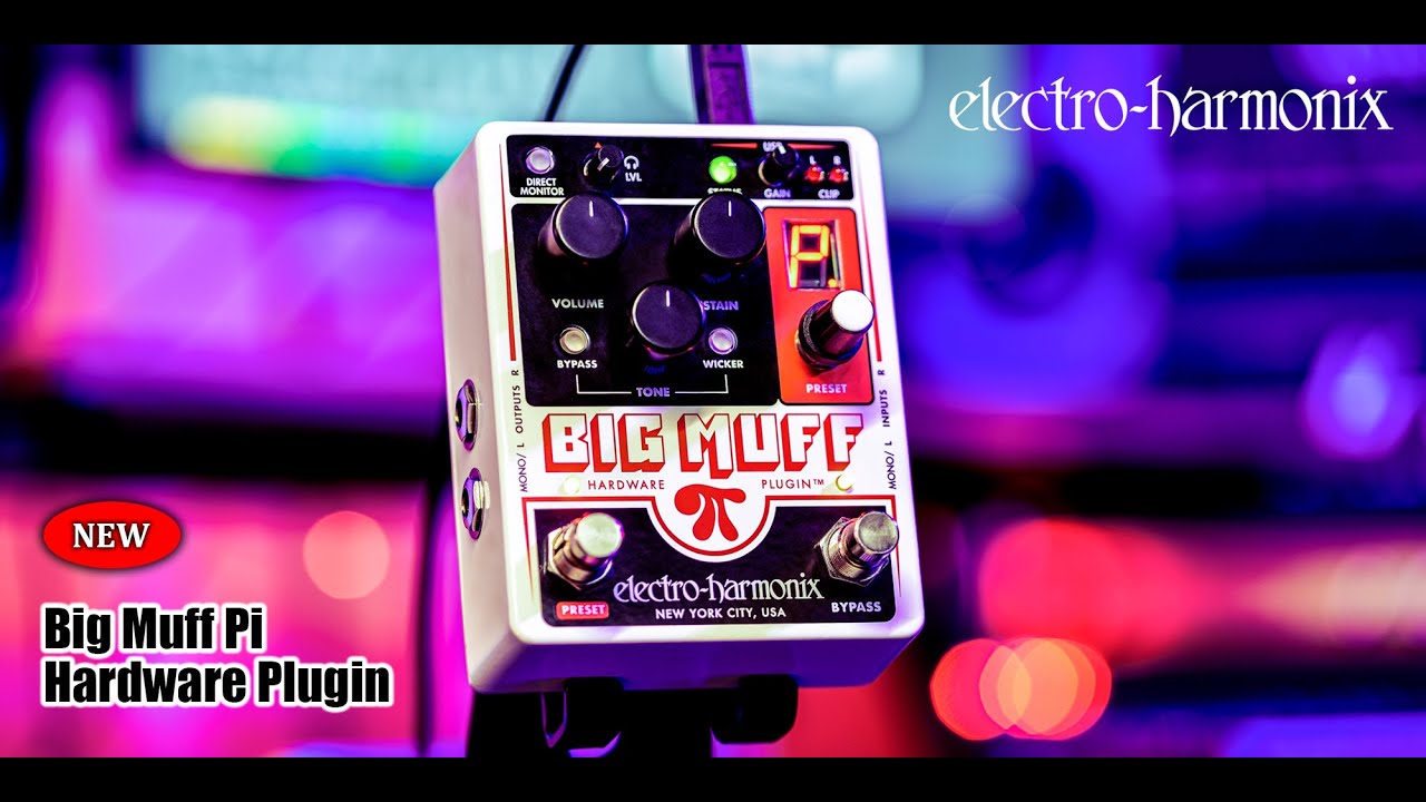 Electro-Harmonix／Big Muff Pi Hardware Plugin】伝説のサウンドが
