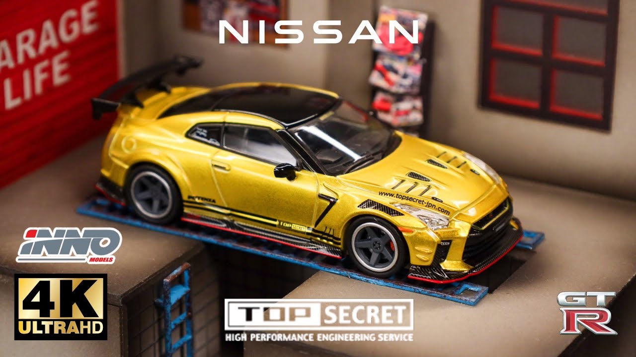 Inno64 1:64 - Tokyo Auto Salon 2024 Nissan Top Secret GTR R35 l