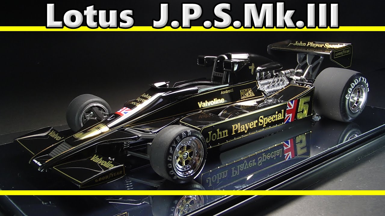 Lotus J.P.S.Mk.III / TAMIYA 1/20 Formula1 / Scale Model / F1 - YouTube