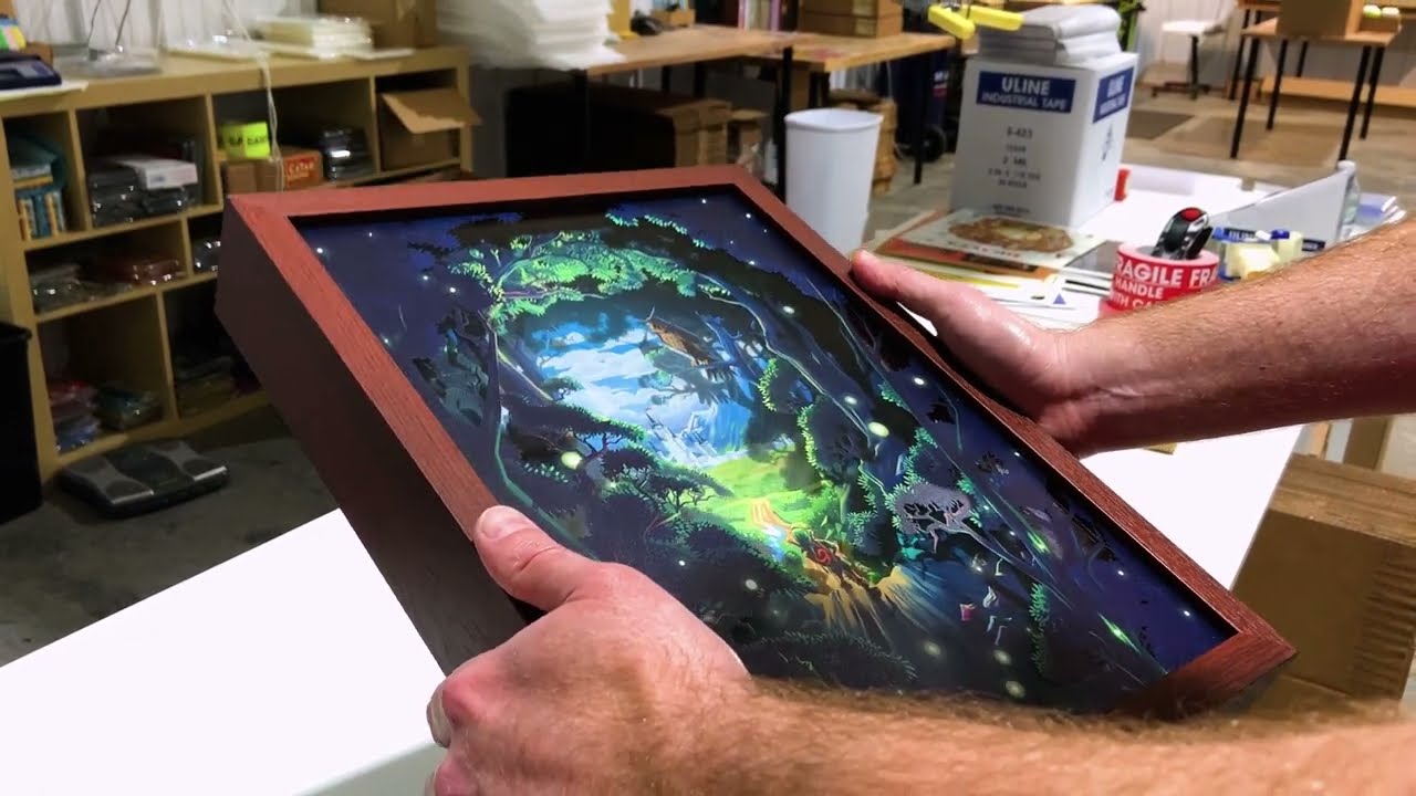 The Invader Shadowbox Art | Artovision