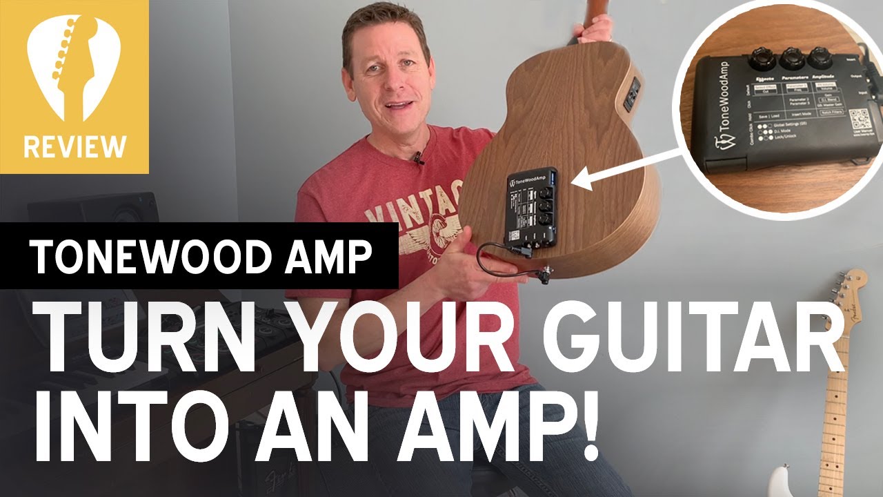Turn your guitar into an amp! ToneWood Amp demo (and discount
