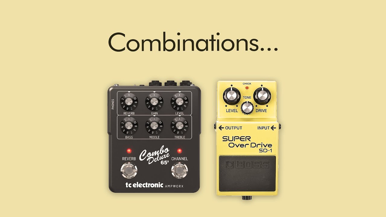 TC Electronic Combo Deluxe 65' with BOSS SD-1 - YouTube