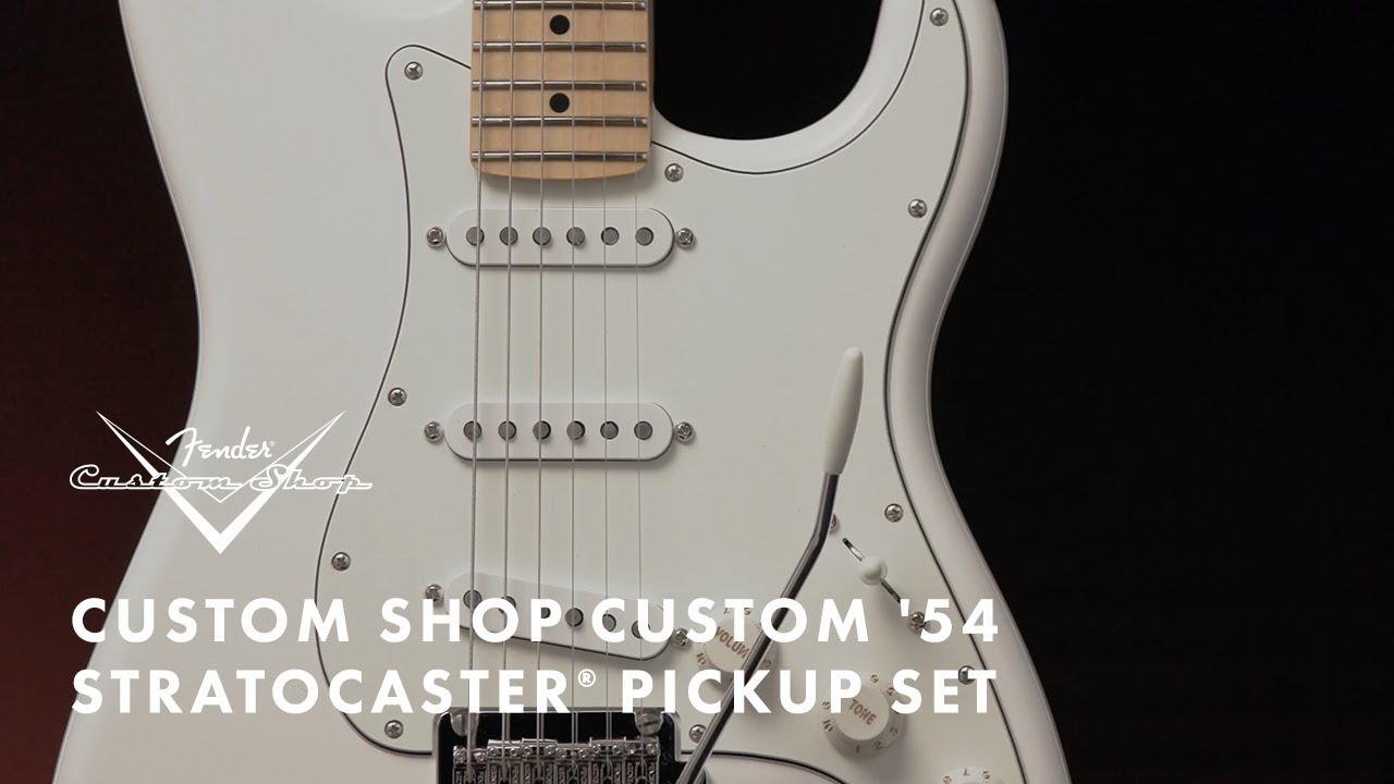 Custom Shop Custom '54 Stratocaster Pickup Set – Fender