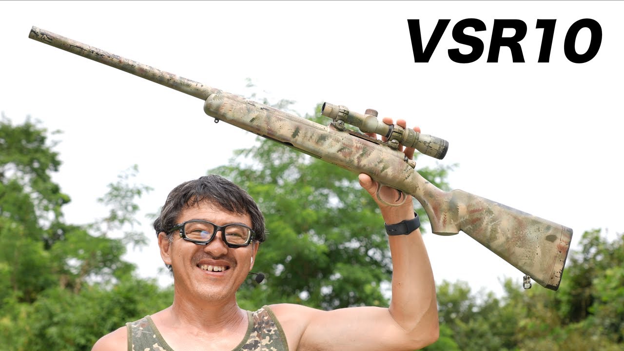 フルカスタム VSRー10プロスナイパー デザート塗装 東京マルイ フル