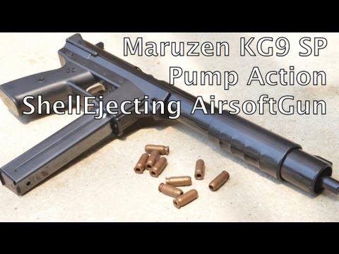 Maruzen KG9 SP/Shell Ejecting Pump action Spring Airsoft gun