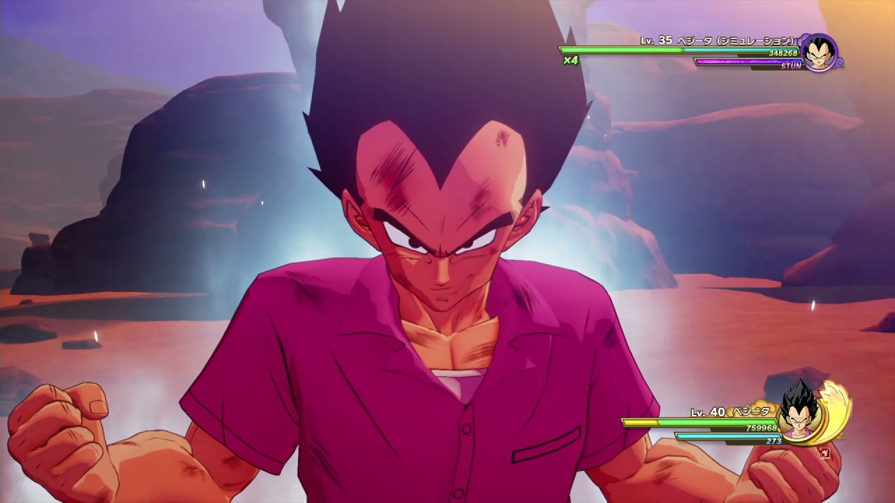 ベジータVSベジータ！重力室の修業！』実況ドラゴンボールZ