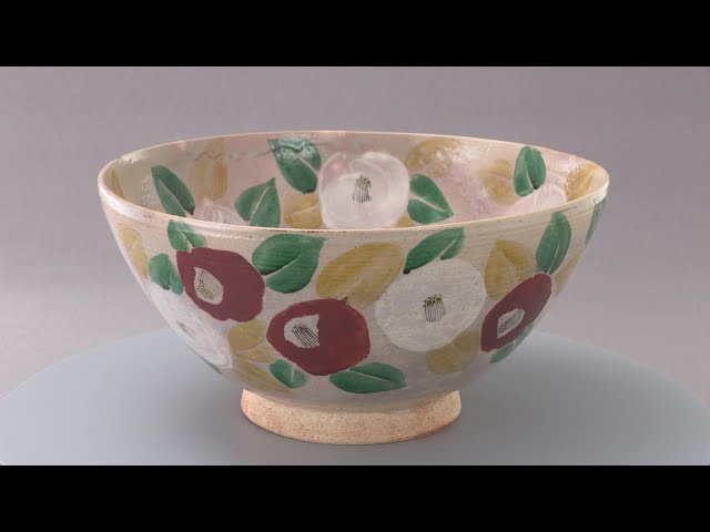 北大路魯山人《紅白椿鉢》c.1938-40年 - YouTube