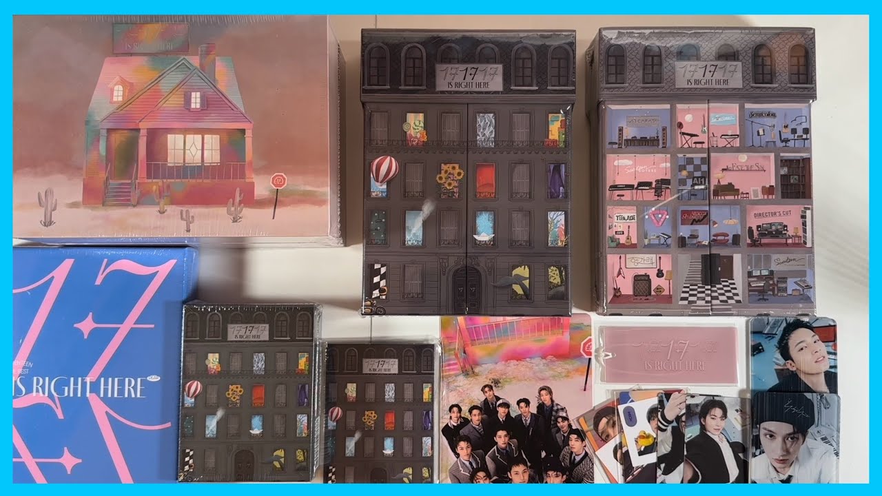 Unboxing: Seventeen '17 Is Right Here' [Hear, Here, Dear, KIT