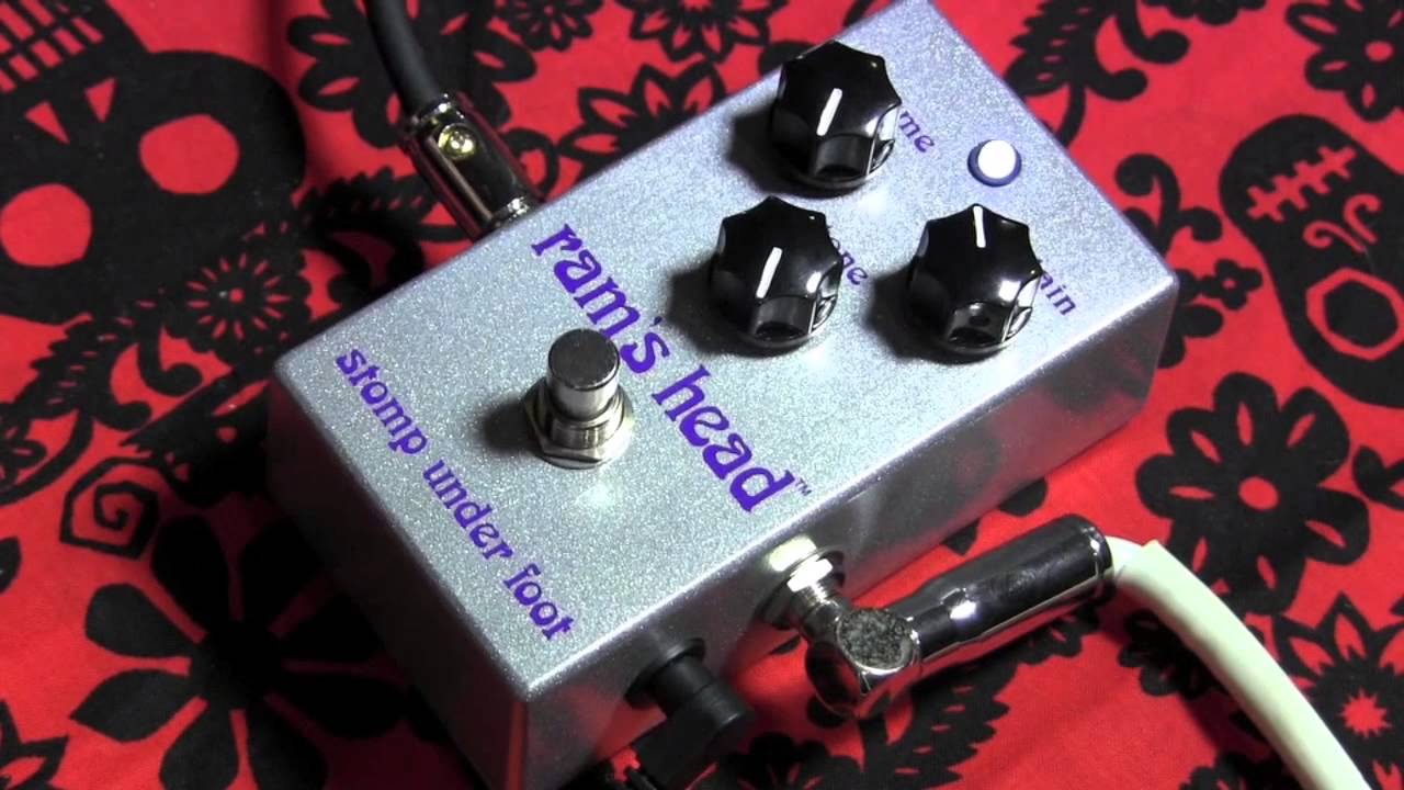 Stomp Under Foot Rams Head – Motor City Guitar