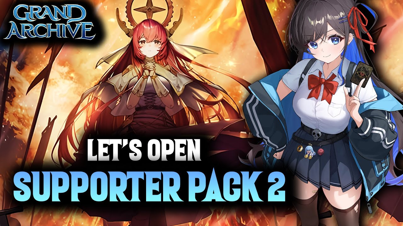 Supporter Pack 2 Opening! + Tristan Deckbox and AX Goodies! Grand