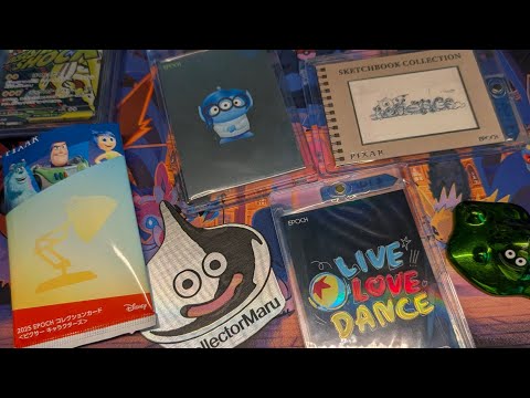 Epoch 2025 PIXAR Collection Cards Character Cards! - YouTube