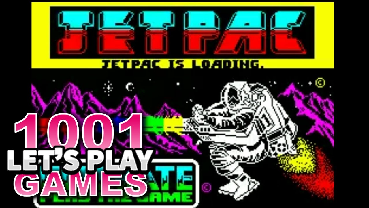 Jetpac (ZX Spectrum) - Let's Play 1001 Games - Episode 184 - YouTube