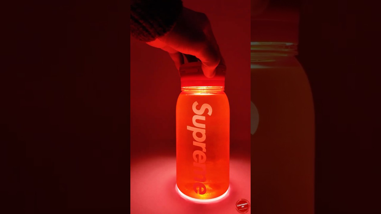 SUPREME SOL LANTERN — 24oz bottle turns into a solar lantern